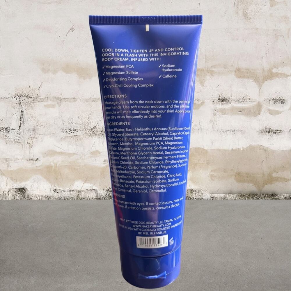 Nakery $29 SkinRecovery Cool + Energize Body Cream NEW - Picture 2 of 2